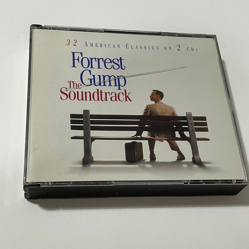 Forrest Gump Soundtrack 2 CD Set‎ 32 American Classics 1994 Epic Soundtrax READ